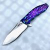 Zero Tolerance 0562Ti Flipper Rick Hinderer Plain Edge ZT 0562 Ghosted Skulls - Image 4