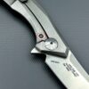 Zero Tolerance ZT 0462 CF Titanium  Flipper Knife  USA Made - DEAL! - Image 5