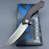 Zero Tolerance ZT 0462 CF Titanium  Flipper Knife  USA Made - DEAL! - Image 2