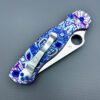 (-Paramilitary 2-) C81GP2 Custom Tiki Pattern Titanium Scales & Blue Titanium Hardware - Image 4