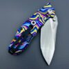 Zero Tolerance 0562CF Flipper Rick Hinderer Plain Edge ZT 0562 Wildchild Pattern - Image 3