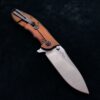 Zero Tolerance 0562Ti Flipper Rick Hinderer Plain Edge ZT 0562 Dirty Bronze w/Bronze Titanium Screws - Image 4